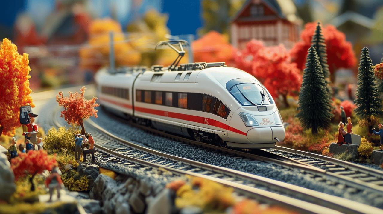 Techniques de dioramas ferroviaires : participez pour gagner un TGV Lyria de Marklin !